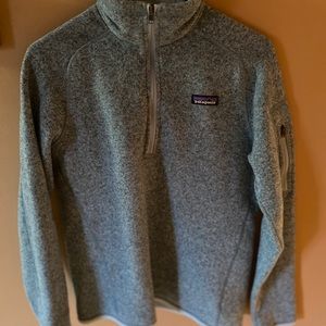 blue patagonia better sweater